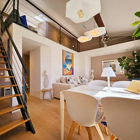 Le Delmas Riviera - Duplex Dans Vieil * أنتيب