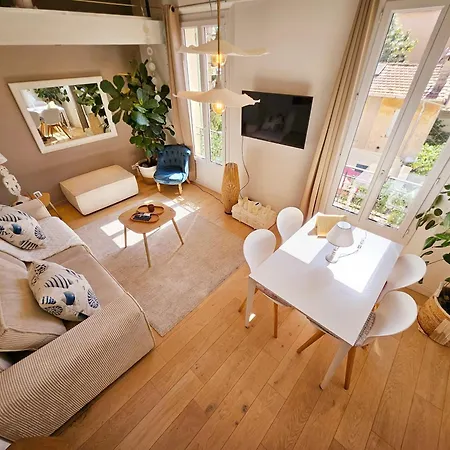 شقة Le Delmas Riviera - Duplex Dans Vieil أنتيب